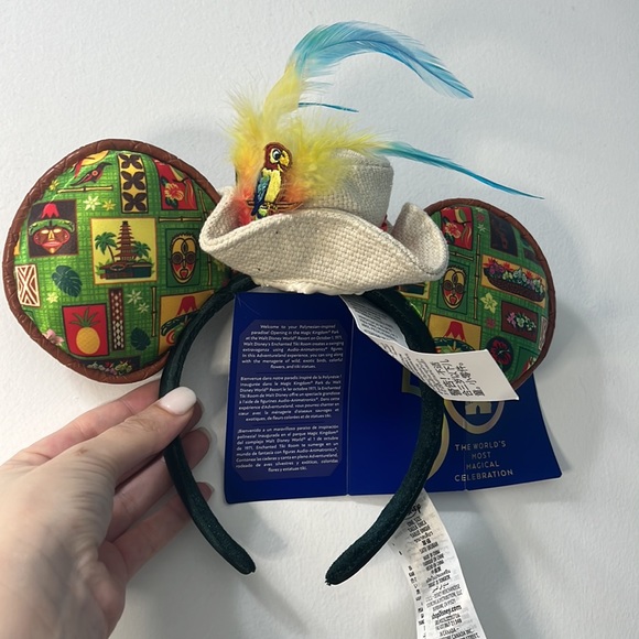 Disney’s 50th Anniversary Limited Edition Tikki Room Ears - Picture 3 of 4